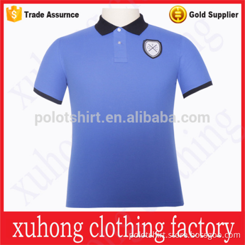 China manufacturer custom made cotton man polo t shirt